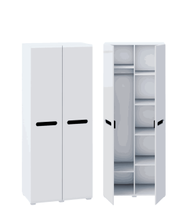 ARMARIO 2 PUERTAS (90) BIANCO