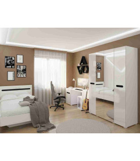 ARMARIO 4 PUERTAS (150) BIANCO