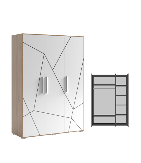 ARMARIO TONI 3 PUERTAS