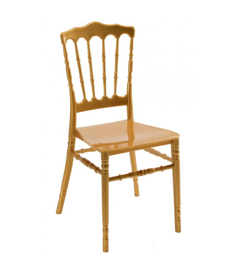 Silla WEDDING, apilable, polipropileno blanco