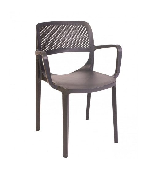 SILLÓN VERDI APILABLE POLIPROPILENO VERDE
