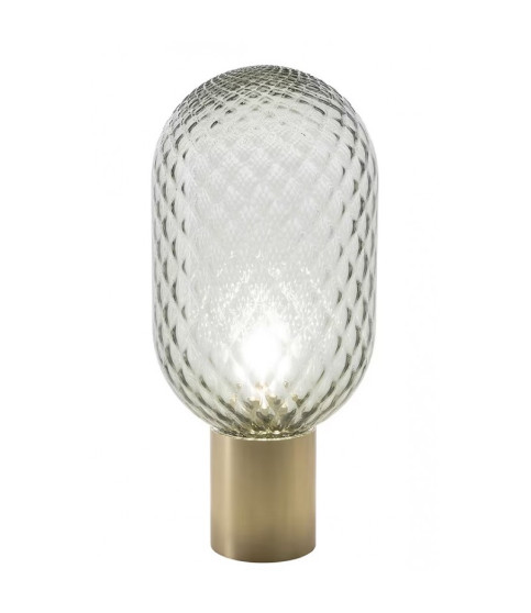 LÁMPARA DE TECHO WITTEN H170 DE METAL Y VIDRIO CON LUZ LED CÁLIDA