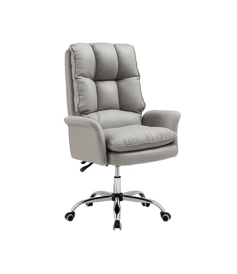 MAINZ office chair, high back, swivel, black faux leather
