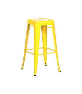 Taburete TOL EK LIMITED amarillo de acero