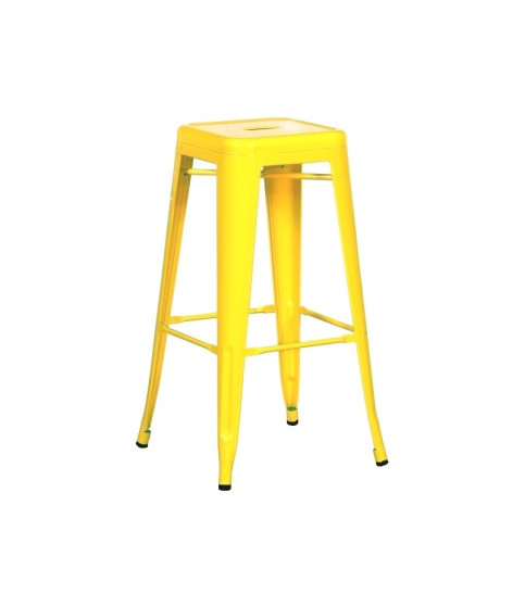 Taburete TOL EK LIMITED amarillo de acero