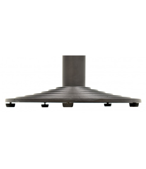 Base de mesa EBRO NEW 72, negra, 43 cms de diámetro, altura 72 cms