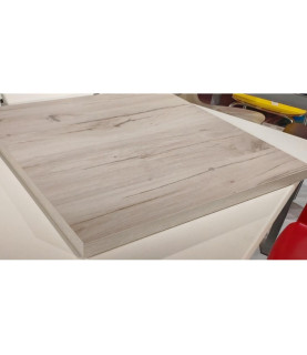 Tablero de melamina 30 mm, Roble Uve, 60 x 60 cm