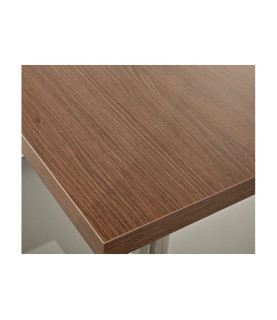 Tablero de melamina 30 mm, Wengué, 60 x 60 cm