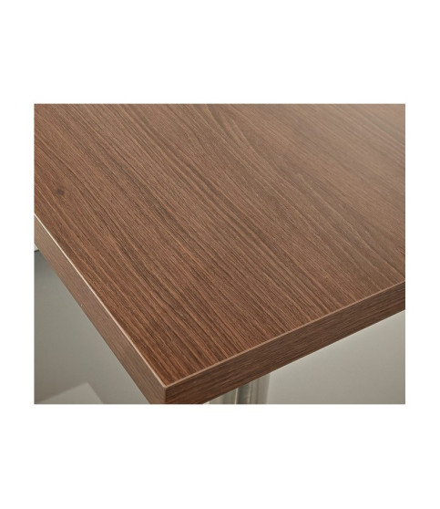 Tablero de melamina 30 mm, Wengué, 60 x 60 cm