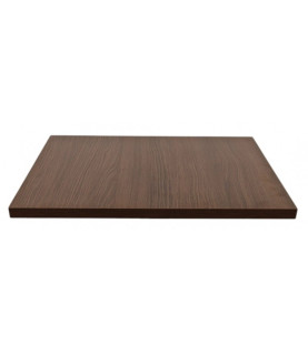 Tablero de melamina 30 mm, Wengué, 60 x 60 cm