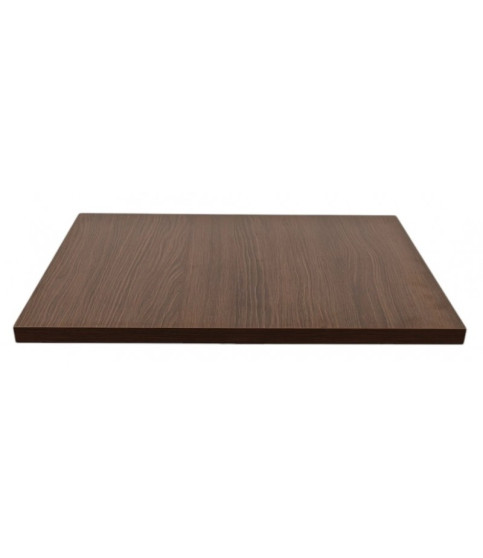 Tablero de melamina 30 mm, Wengué, 60 x 60 cm