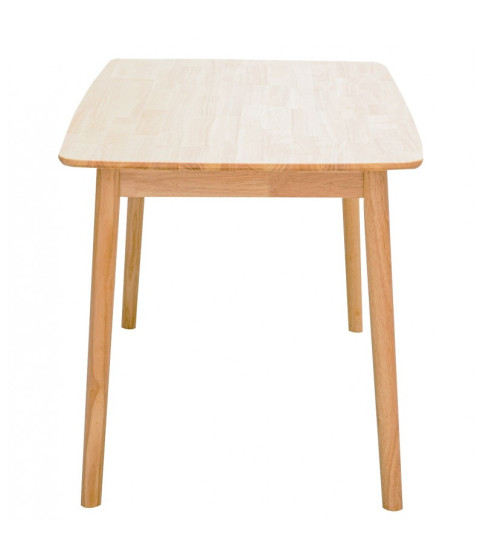 Mesa TRANSILVANIA, madera natural, 120 x 75 cm.