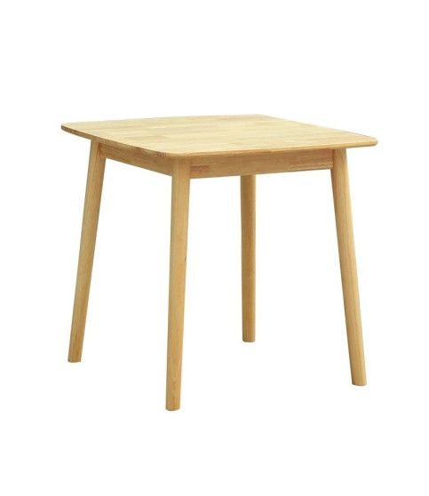 Mesa TRANSILVANIA, madera natural, 75 x 75 cm. Mesa TRANSILVANIA, madera natural, 75 x 75 cm.