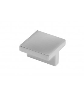 Tirador de mueble 40 x 40  mm cromado