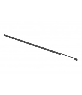 TIRADOR APLICADO DE ALUMINIO EXTEND LONG C=224/448/480 MM L=1200 MM NEGRO MATE
