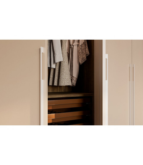 TIRADOR APLICADO DE ALUMINIO EXTEND LONG C=224/448/480 MM L=1200 MM CACHEMIR