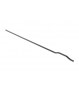 TIRADOR APLICADO DE GRAVEL LONG C=224/448/480 MM L=1200 MM NEGRO MATE