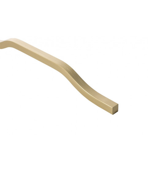 TIRADOR APLICADO DE GRAVEL LONG C=224/448/480 MM L=1200 MM ORO CEPILLADO TIRADOR APLICADO DE GRAVEL LONG C=224/448/480 MM L=1200 MM ORO CEPILLADO