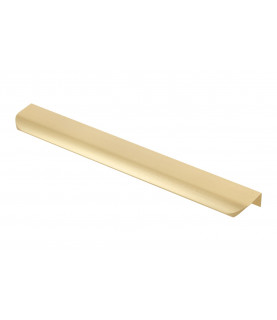 TIRADOR DE BORDE HEXA C=256 MM L=380 MM ORO CEPILLADO