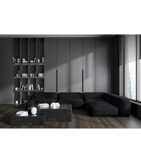 TIRADOR DE BORDE HEXA LONG C=3×352 MM L=1200 MM NEGRO MATE TIRADOR DE BORDE HEXA LONG C=3×352 MM L=1200 MM NEGRO MATE