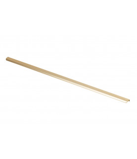 TIRADOR DE BORDE HEXA LONG C=3×352 MM L=1200 MM ORO CEPILLADO