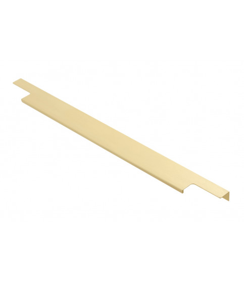 TIRADOR DE BORDE LIND C=320 MM L=396 MM ORO CEPILLADO CLARO