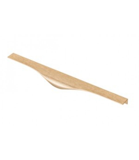 TIRADOR DE BORDE PICADO C=256 MM L=296 MM ORO CEPILLADO TIRADOR DE BORDE PICADO C=256 MM L=296 MM ORO CEPILLADO