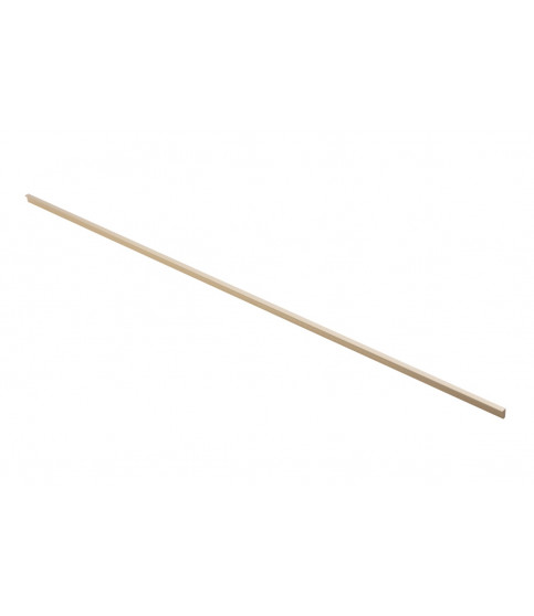 TIRADOR APLICADO PILLAR LONG C=3×352 MM L=1200 MM ORO CEPILLADO