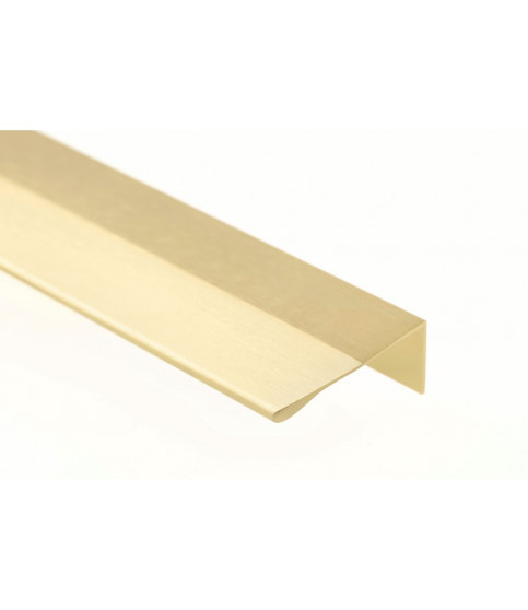 TIRADOR DE BORDE TREX CROSS C=320 MM L=350 MM ORO CEPILLADO CLARO