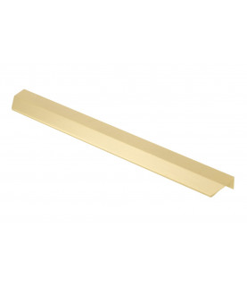 TIRADOR DE BORDE TREX CROSS C=320 MM L=350 MM ORO CEPILLADO CLARO